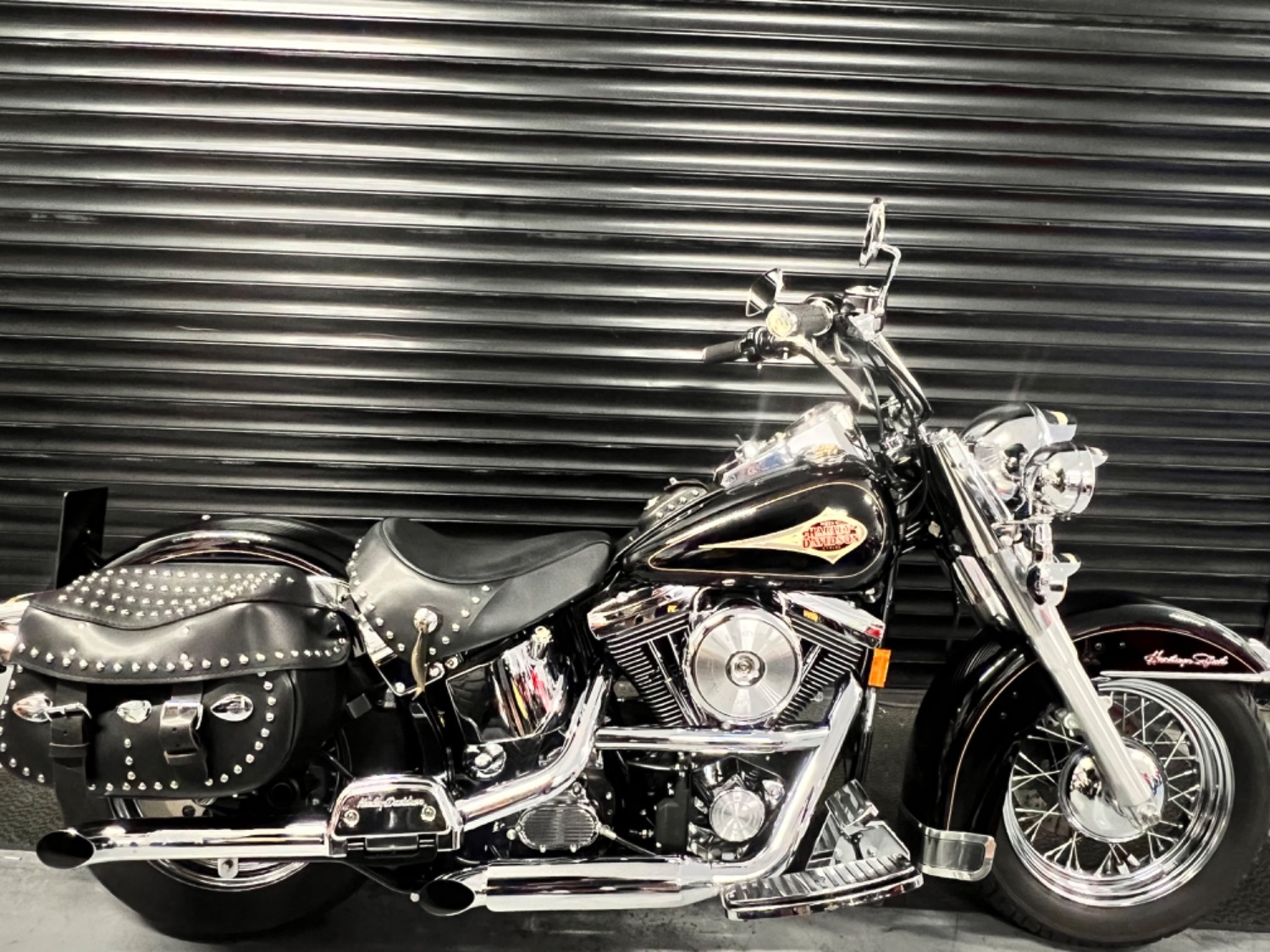 SOLD Used HARLEY-DAVIDSON FLSTC 1996 Black in Ipswich, Suffolk
