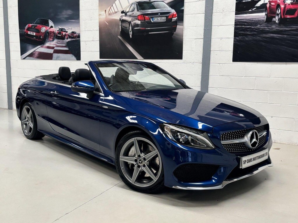 MERCEDES-BENZ C CLASS 2.1 C250d AMG Line (Premium Plus) Cabriolet G-Tronic+ Euro 6 (s/s) 2dr (2017/17)