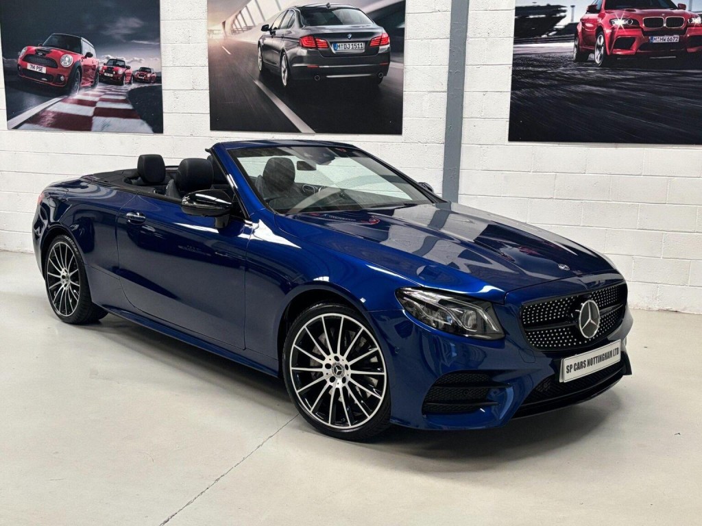 MERCEDES-BENZ E CLASS 2.9 E400d AMG Line Night Edition (Premium Plus) Cabriolet G-Tronic+ 4MATIC Euro 6 (s/s) 2dr (2020/70)
