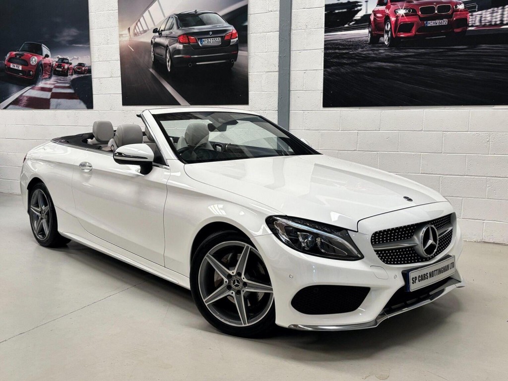 MERCEDES-BENZ C CLASS 2.0 C200 AMG Line Cabriolet G-Tronic+ Euro 6 (s/s) 2dr (2017/67)