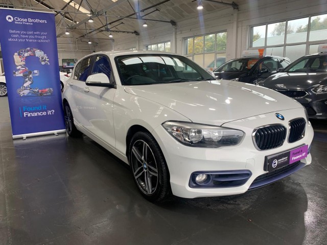 BMW 1 SERIES 2.0 118d Sport Euro 6 (s/s) 5dr (2017/17)