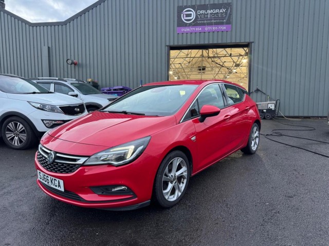 VAUXHALL ASTRA 1.6 CDTi ecoTEC BlueInjection SRi Euro 6 5dr (2016/66)
