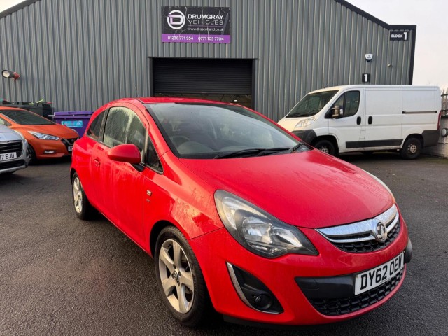 VAUXHALL CORSA 1.2i ecoFLEX 16V SXi Euro 5 (s/s) 3dr (2012/62)
