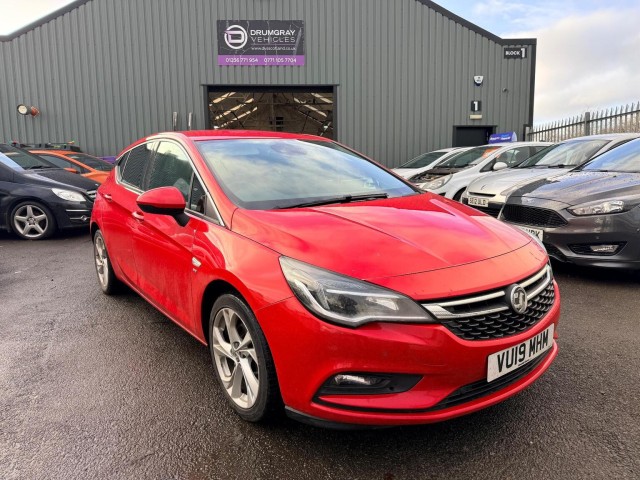 VAUXHALL ASTRA 1.6 CDTi BlueInjection SRi Nav Euro 6 (s/s) 5dr (2019/19)
