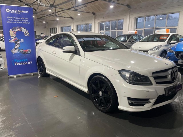 MERCEDES-BENZ C CLASS 1.6 C180 AMG Sport Edition G-Tronic+ Euro 6 (s/s) 2dr (2014/64)