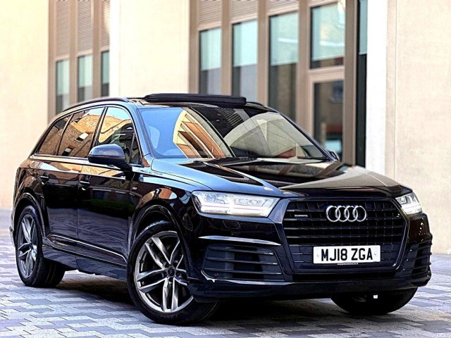 AUDI Q7 3.0 TDI V6 Black Edition Tiptronic quattro Euro 6 (s/s) 5dr (2018/18)