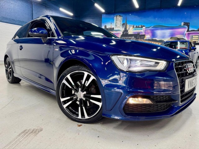AUDI A3 1.4 TFSI CoD S line S Tronic Euro 6 (s/s) 3dr (Nav) (2016/16)