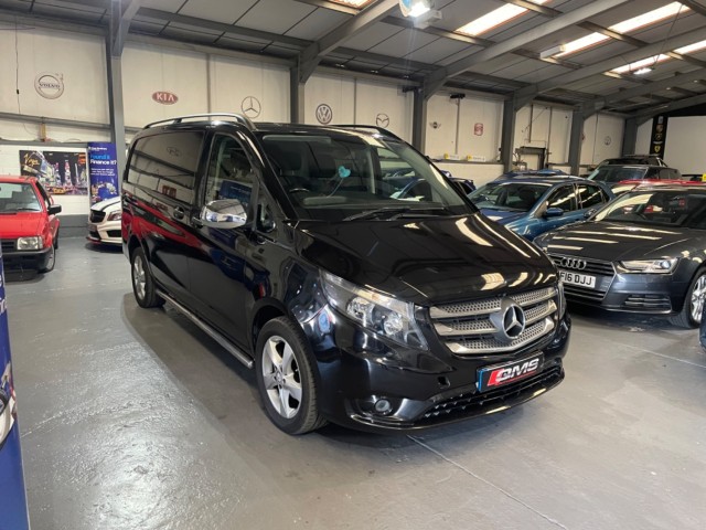 MERCEDES-BENZ VITO 119 BLUETEC SPORT 5 SEATER AUTO (2016)