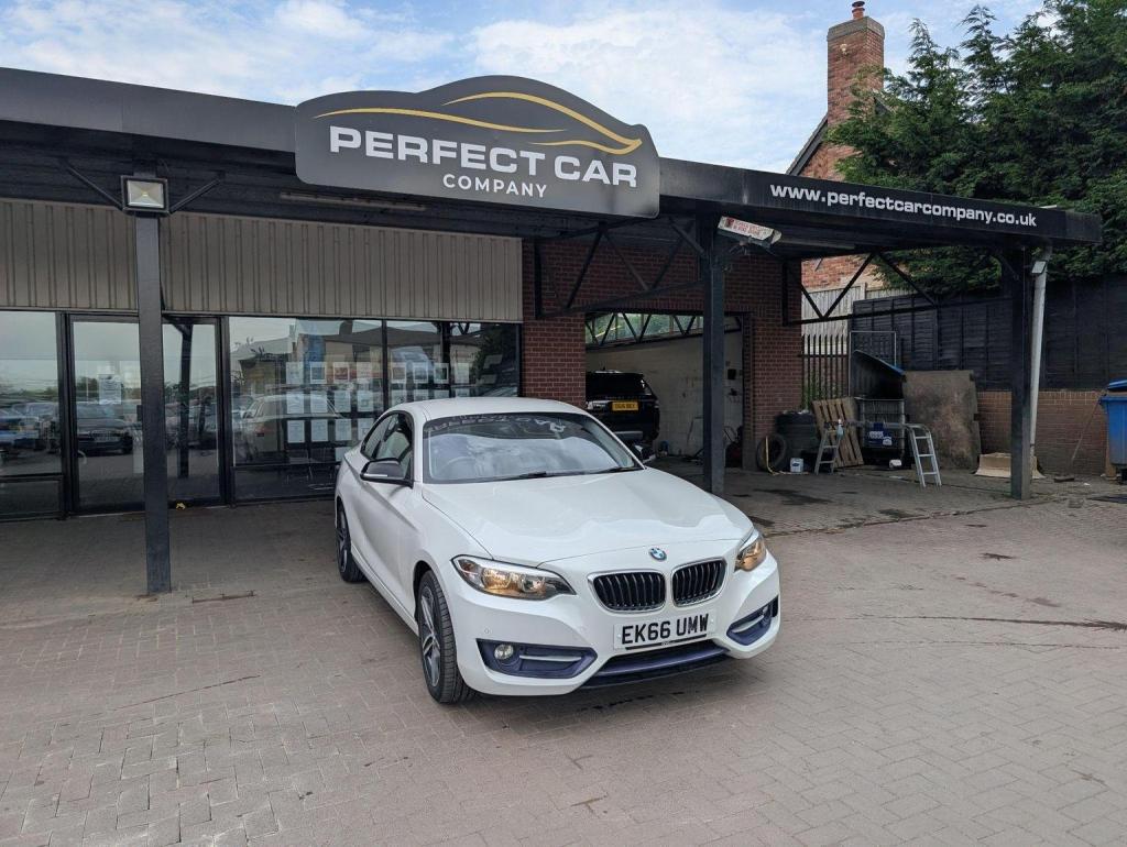 BMW 2 SERIES 2.0 218d Sport Euro 6 (s/s) 2dr