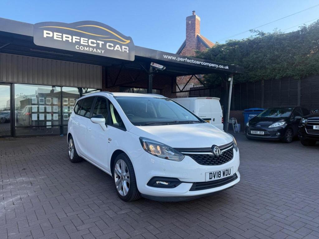 VAUXHALL ZAFIRA TOURER 1.4i Turbo SRi Nav Euro 6 5dr
