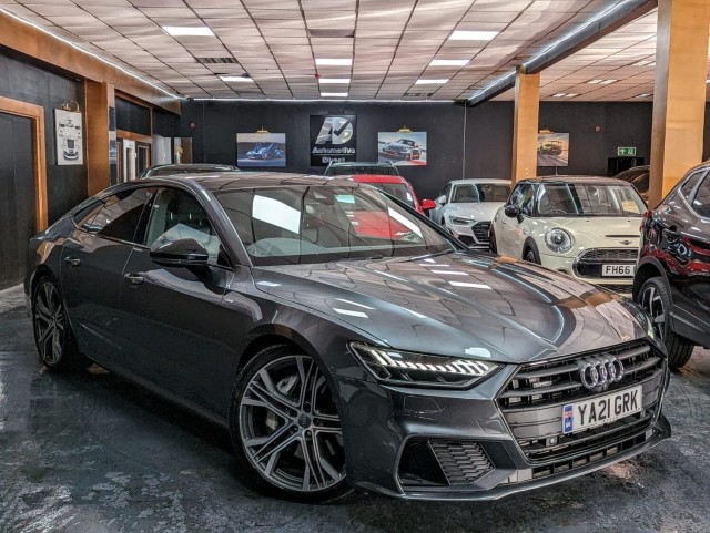 AUDI A7 3.0 TFSI V6 55 Black Edition Sportback S Tronic quattro Euro 6 (s/s) 5dr (2021/21)