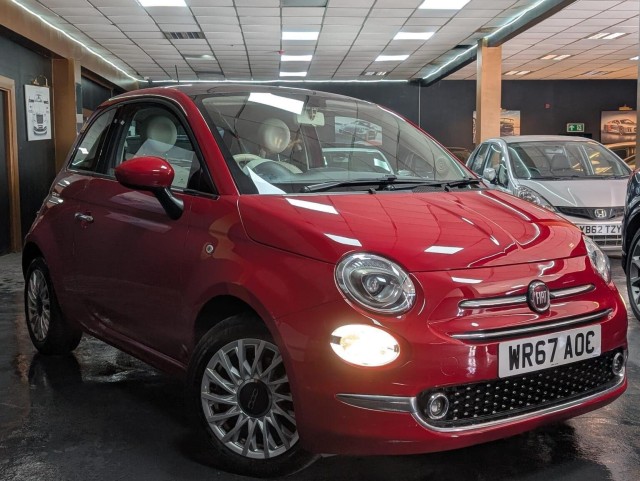 FIAT 500 1.2 Lounge Euro 6 (s/s) 3dr (2017/67)