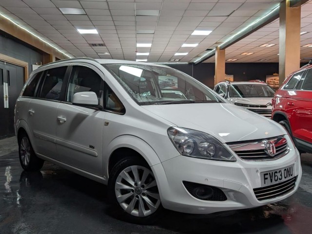 VAUXHALL ZAFIRA 1.8 16V Design Euro 5 5dr (SNav) (2013/63)