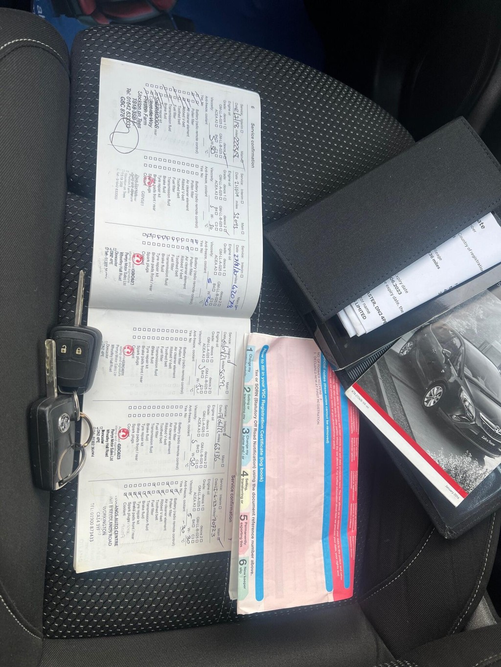 VAUXHALL ZAFIRA TOURER