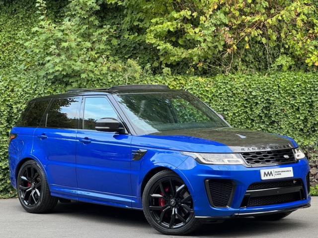 LAND ROVER RANGE ROVER SPORT 5.0 P575 V8 SVR Auto 4WD Euro 6 (s/s) 5dr (2020/70)