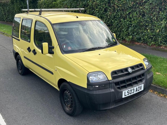 FIAT DOBLO 1.9 JTD SX 5dr