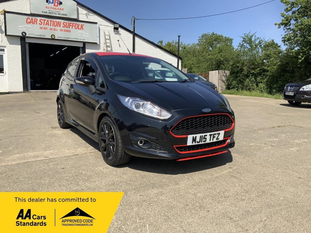 FORD FIESTA 1.0T EcoBoost Zetec S Black Edition Euro 6 (s/s) 3dr