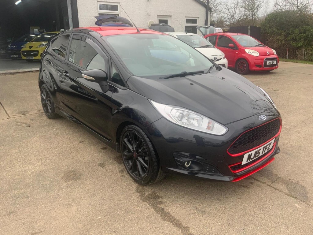 FORD FIESTA 1.0T EcoBoost Zetec S Black Edition Euro 6 (s/s) 3dr