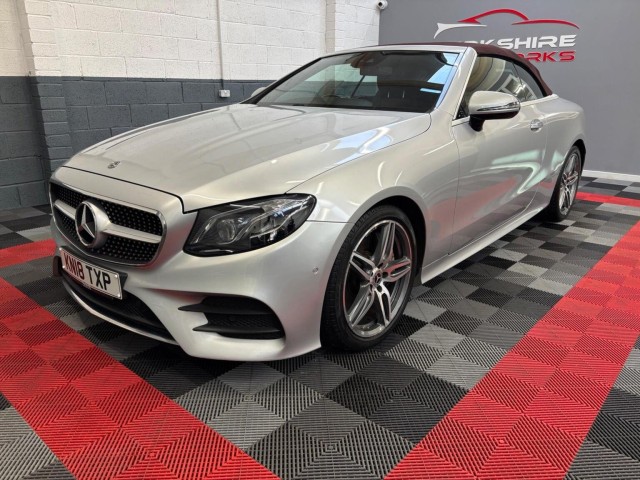MERCEDES-BENZ E CLASS 2.0 E300 AMG Line (Premium Plus) Cabriolet G-Tronic+ Euro 6 (s/s) 2dr