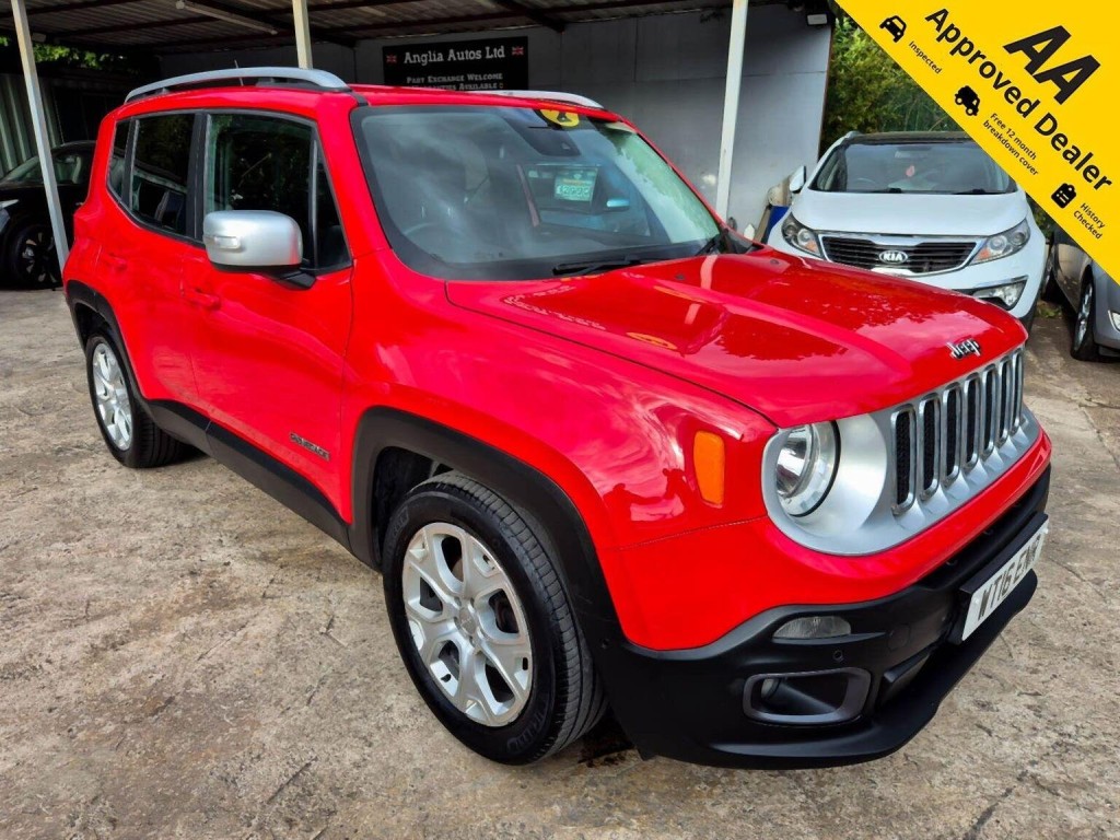 JEEP RENEGADE 1.6 MultiJetII Limited Euro 6 (s/s) 5dr